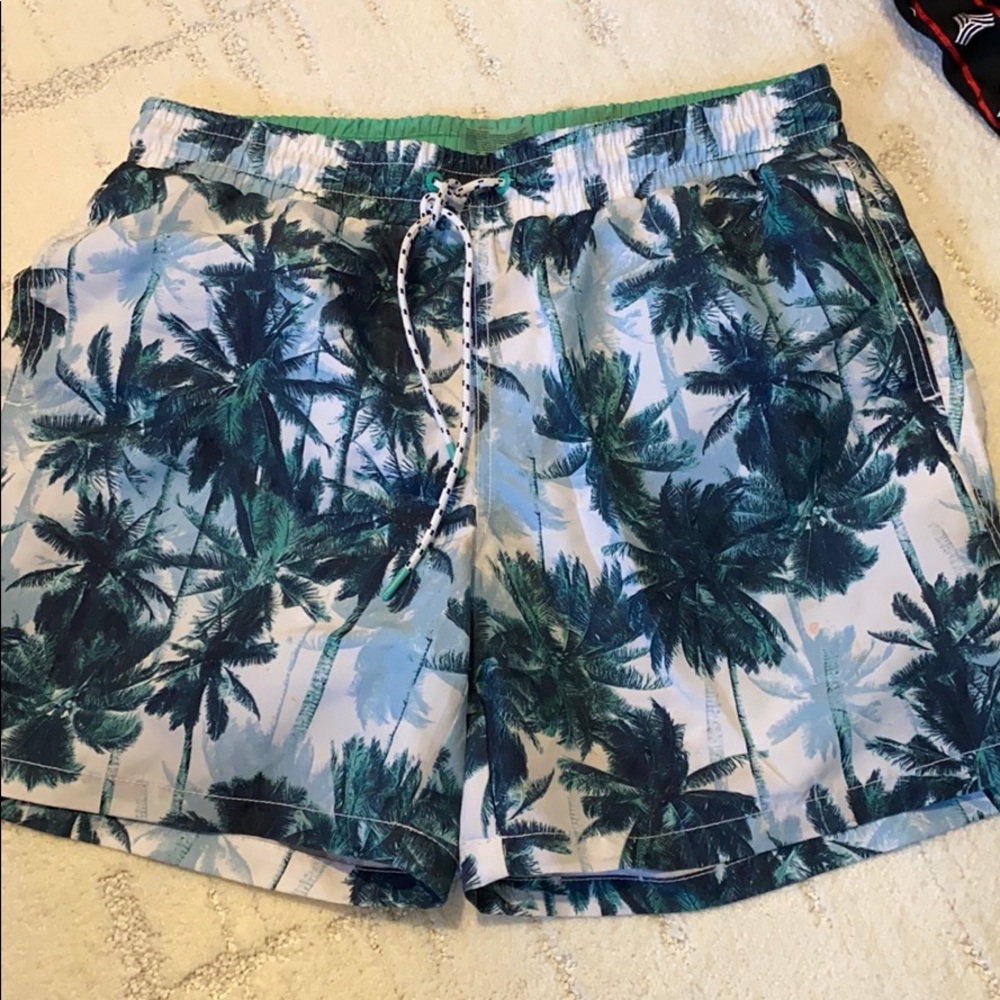 express swim trunks, worn once